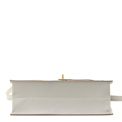 Hermes Evercolor Kelly Danse II Belt Bag Gris Perle 12 of 15