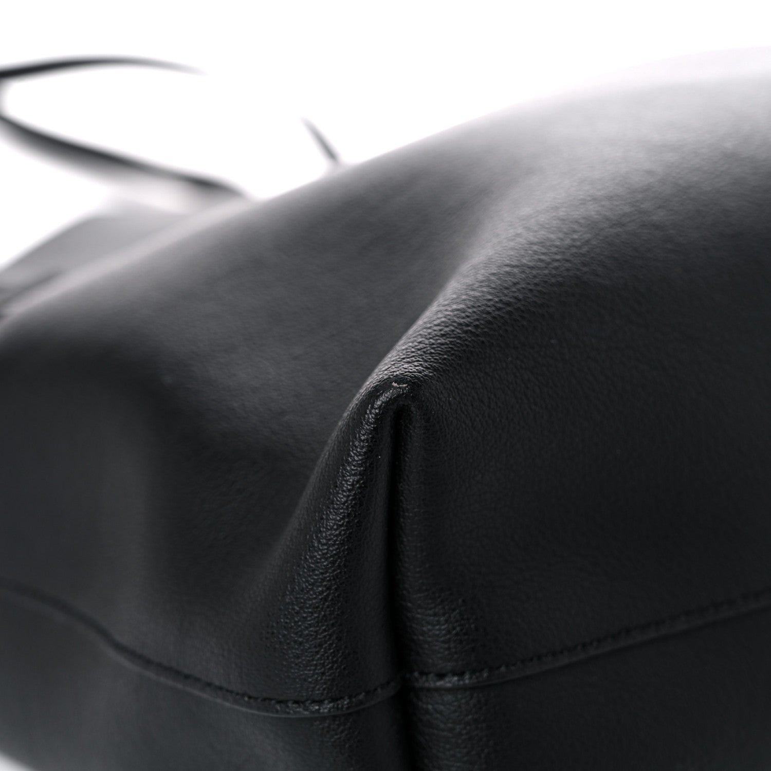 Saint Laurent Calfskin Medium Shopping Tote Black 7 of 13