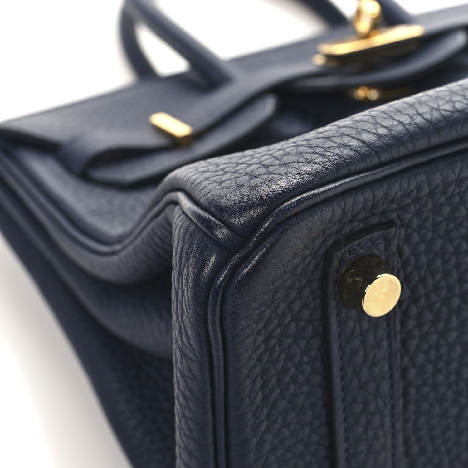 Hermes Togo Birkin 25 Bleu Nuit 9 of 13