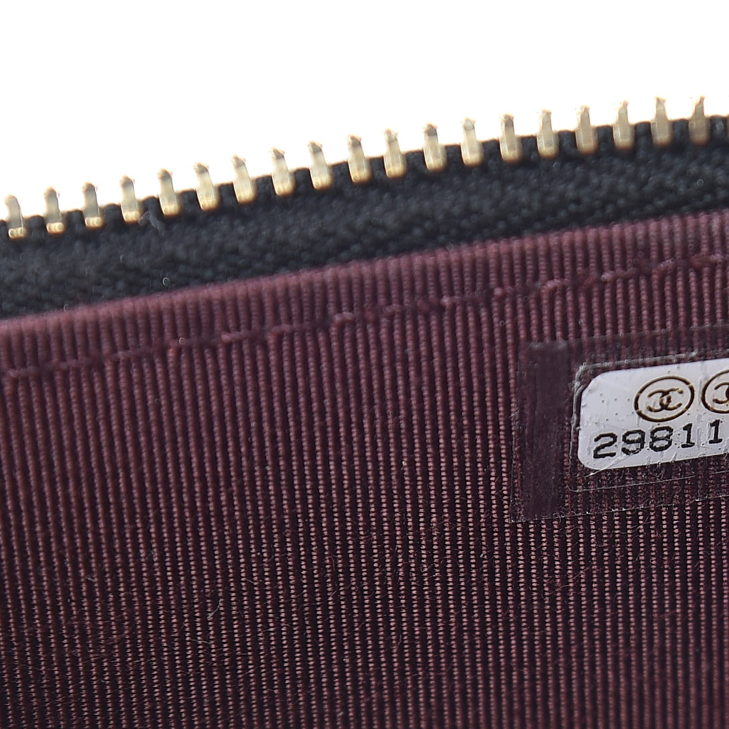 Chanel Caviar Quilted Mini Vanity Case With Chain Black 7 of 8