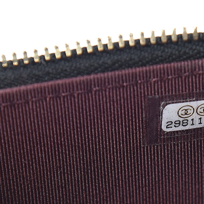 Chanel Caviar Quilted Mini Vanity Case With Chain Black 7 of 8