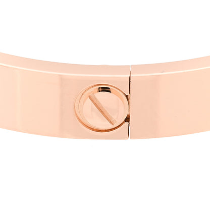 Cartier 18k Pink Gold Love Bracelet 16 8 of 9