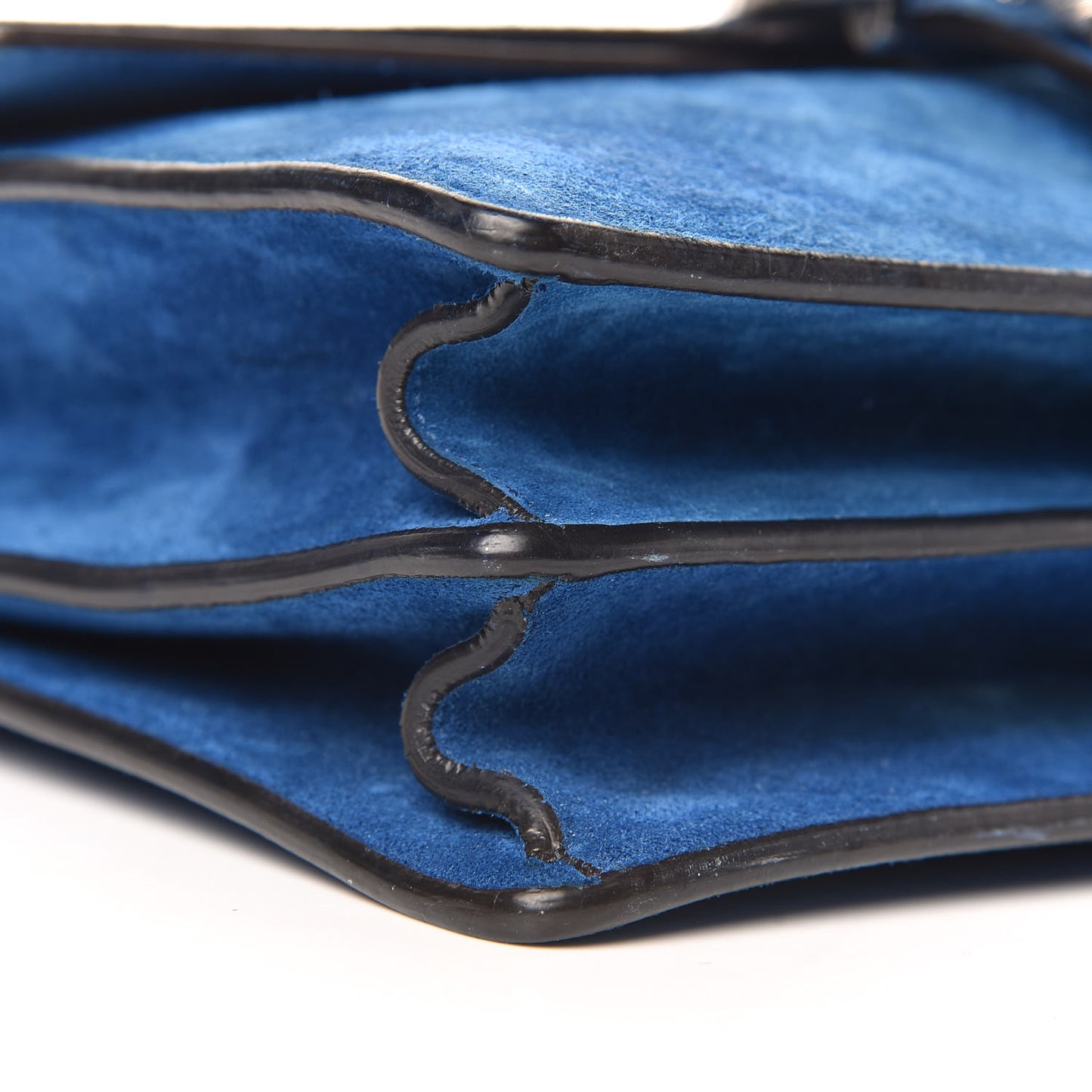 Suede Medium Dionysus Shoulder Bag Blue