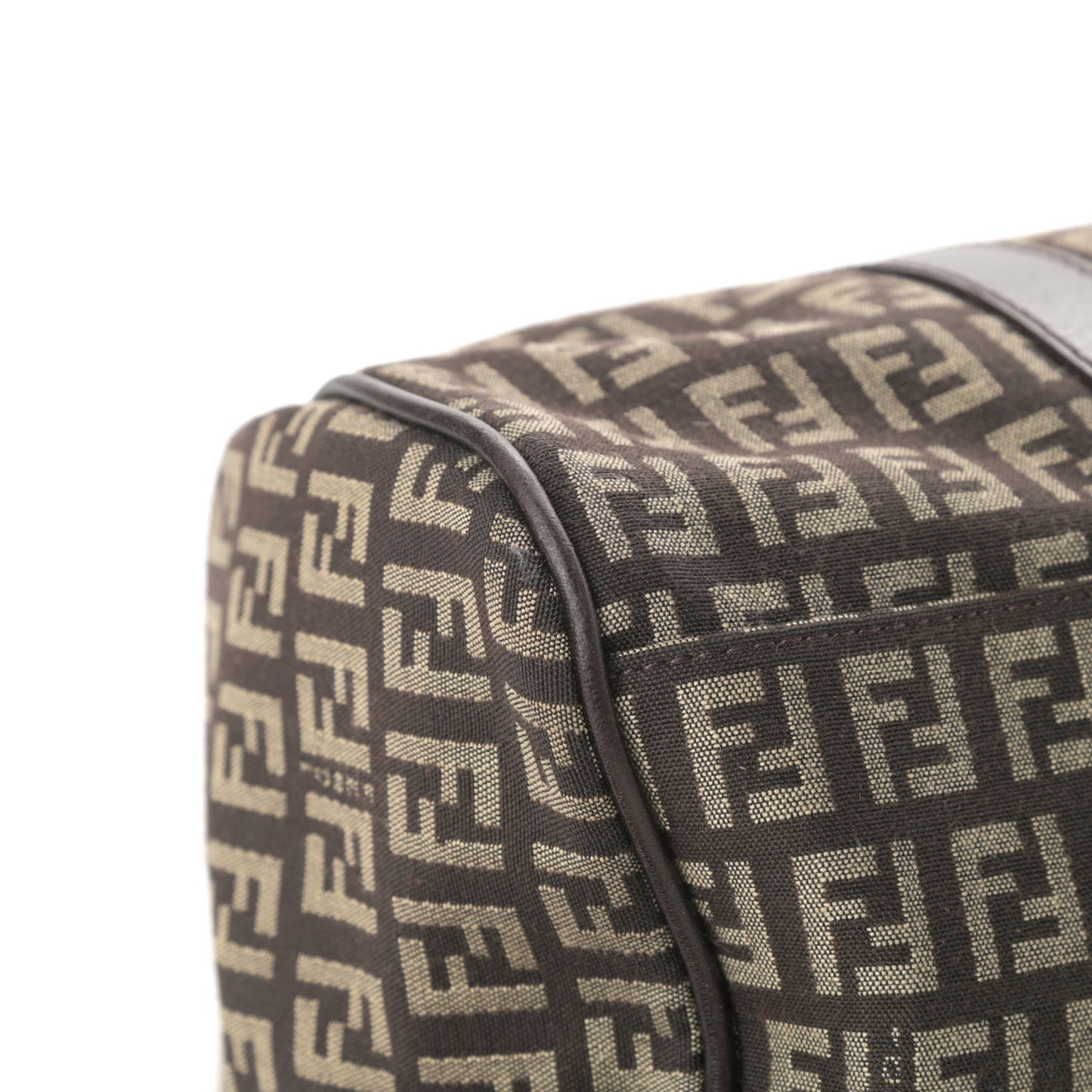 Zucchino Vitello Shoulder Bag Testa di Moro Beige