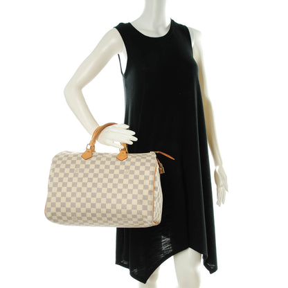 Louis Vuitton Damier Azur Speedy 35 2 of 7