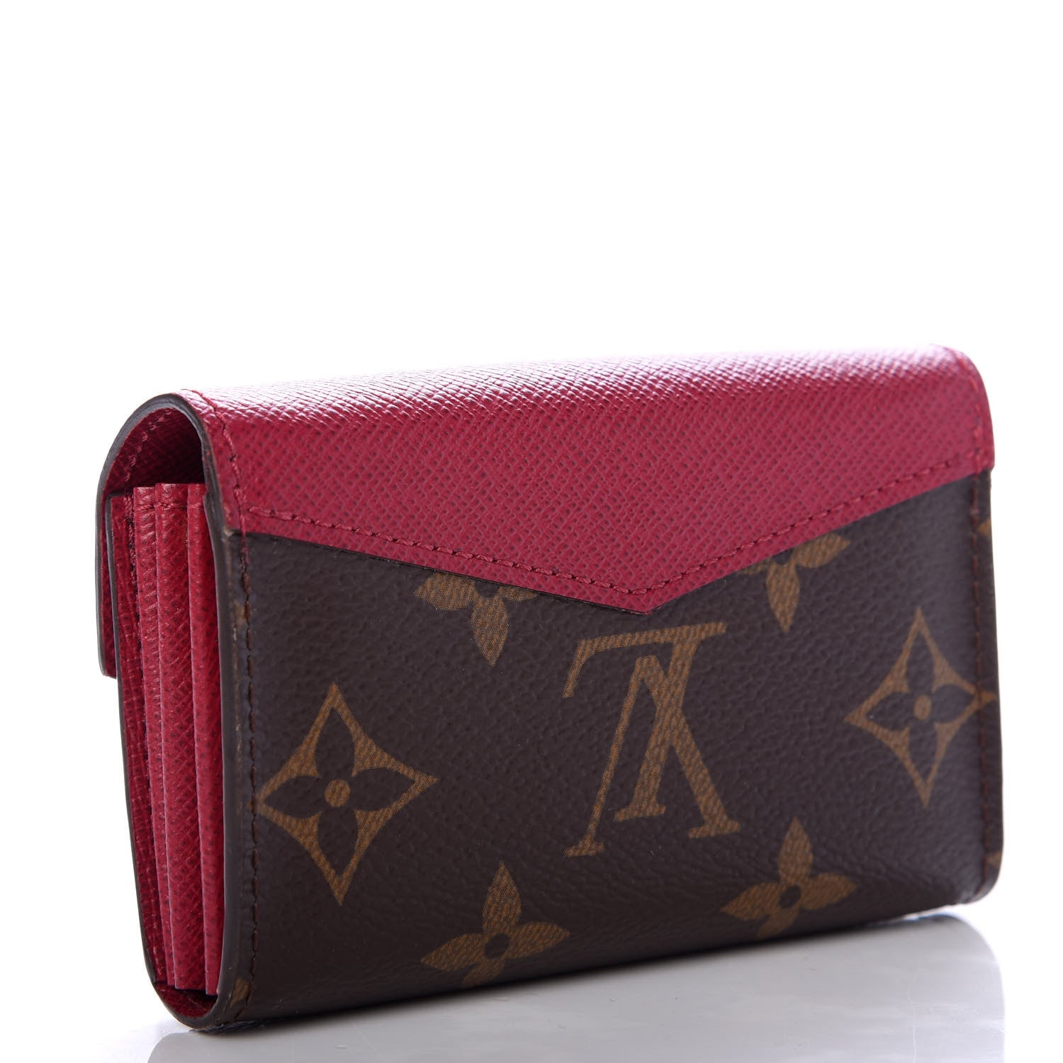 Louis Vuitton Monogram Sarah Multicartes Fuchsia 3 of 7