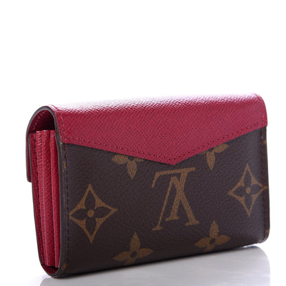 Louis Vuitton Monogram Sarah Multicartes Fuchsia 3 of 7