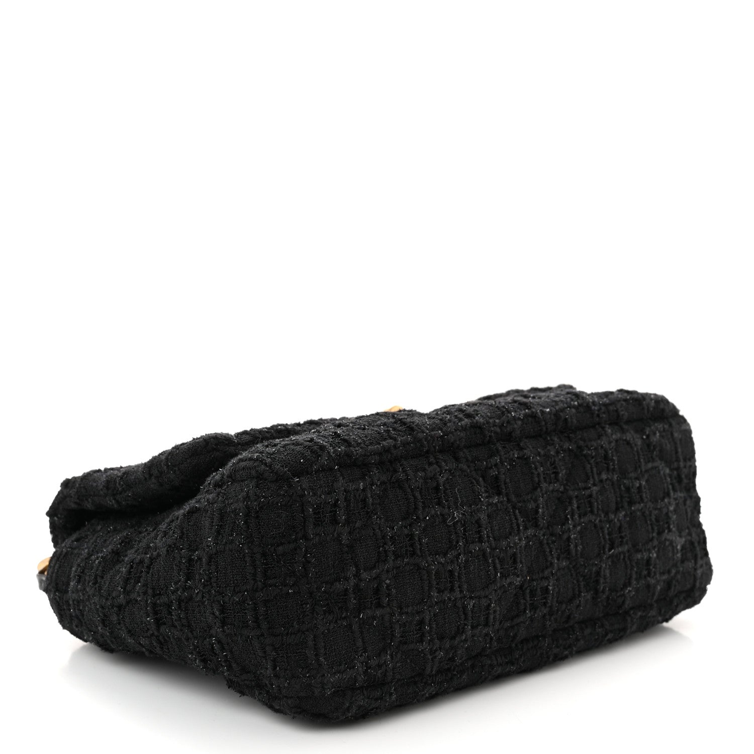 Chanel Tweed Quilted Medium Chanel 19 Flap Black 4 of 10