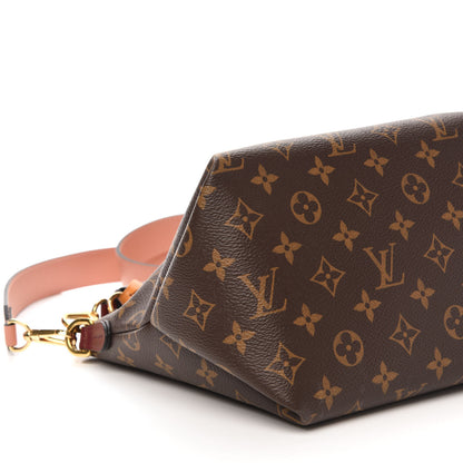 Louis Vuitton Monogram Beaubourg Hobo Mini Bordeaux Red Peach Safran Blue Jean Blue 6 of 10