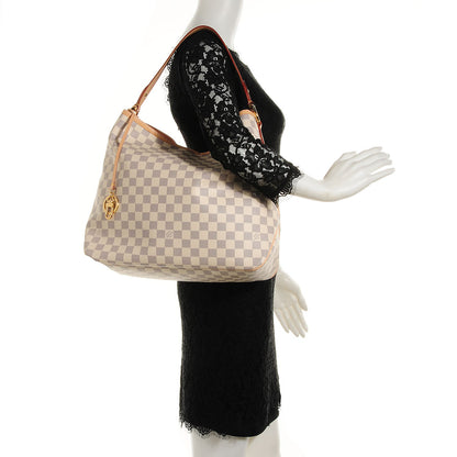 Louis Vuitton Damier Azur Delightful MM 2 of 8