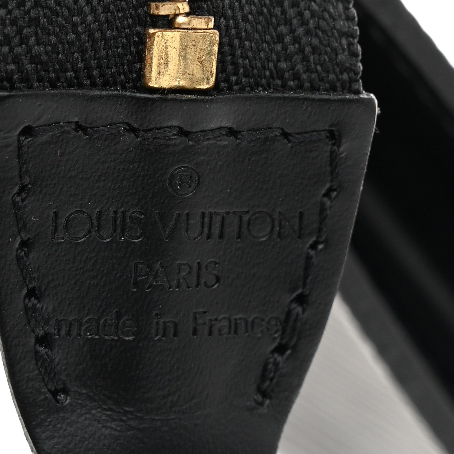 Louis Vuitton Epi Pochette Accessories 24 Black 6 of 10