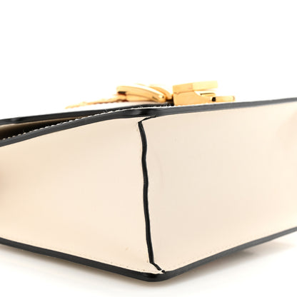 Gucci Calfskin Mini Sylvie Chain Shoulder Bag White 9 of 13