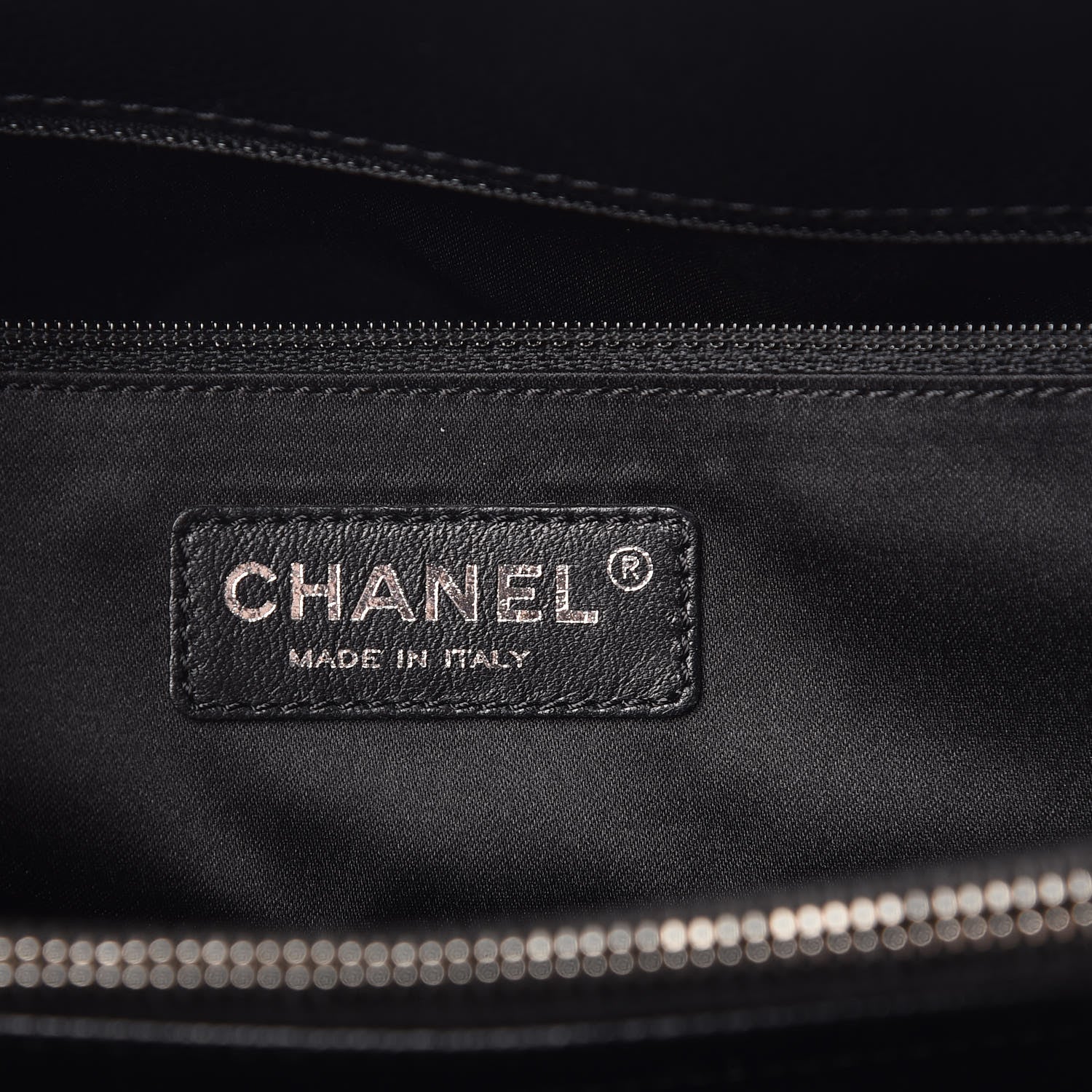 Chanel Caviar Quilted Grand Shopping Tote GST Black 6 of 9