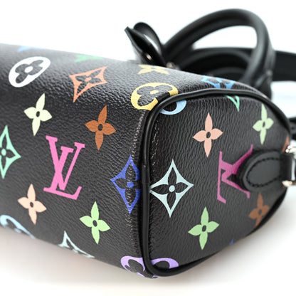 Louis Vuitton LV x TM Monogram Multicolor Nano Speedy Black 16 of 17