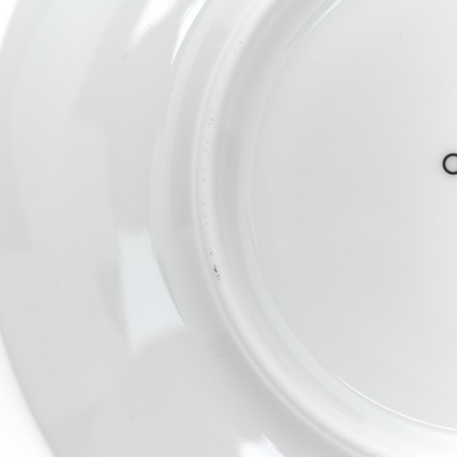 Hermes Porcelain H Deco Bread And Butter Plates Set of 2 Black White 7 of 7