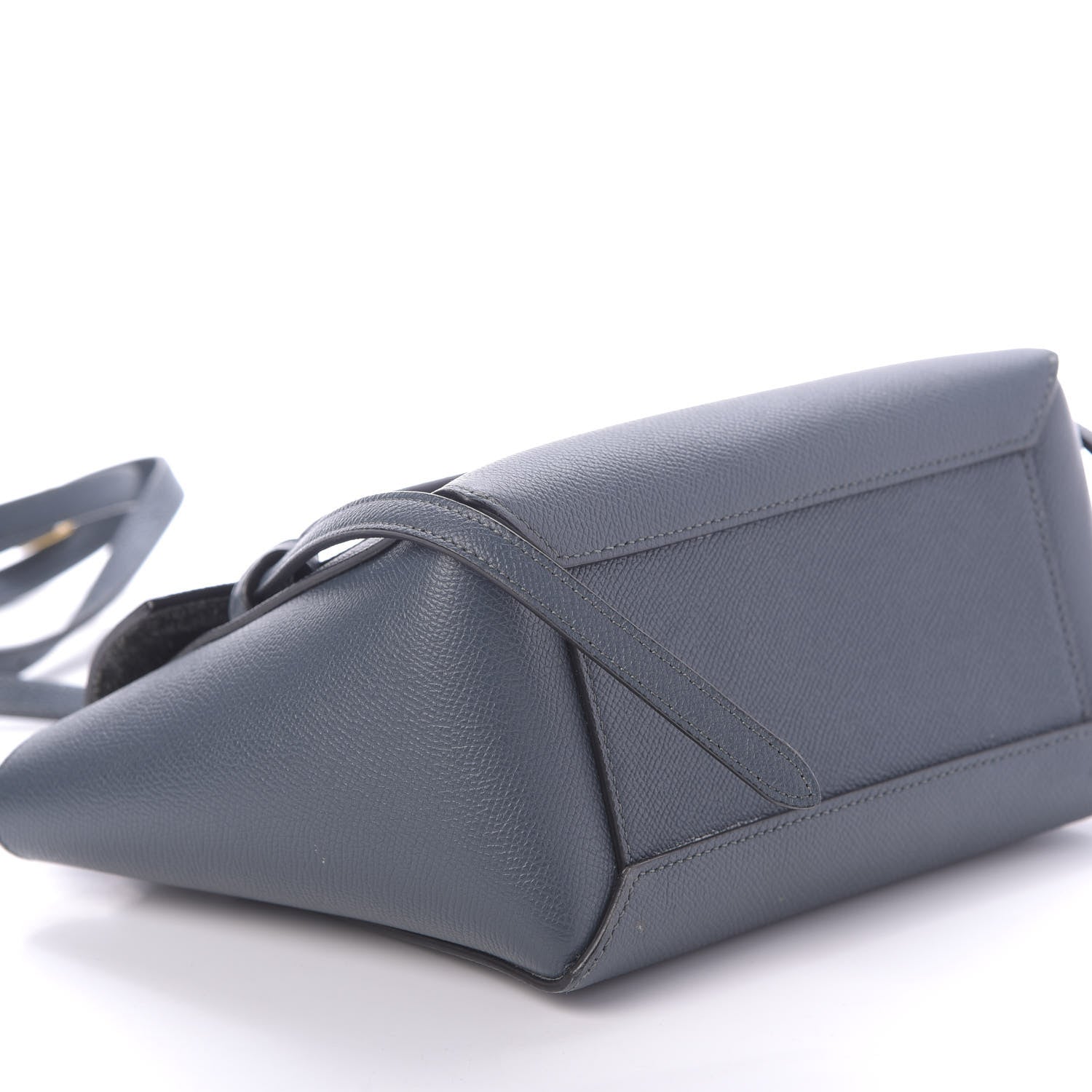 Celine Grained Calfskin Nano Belt Bag Slate 6 of 9