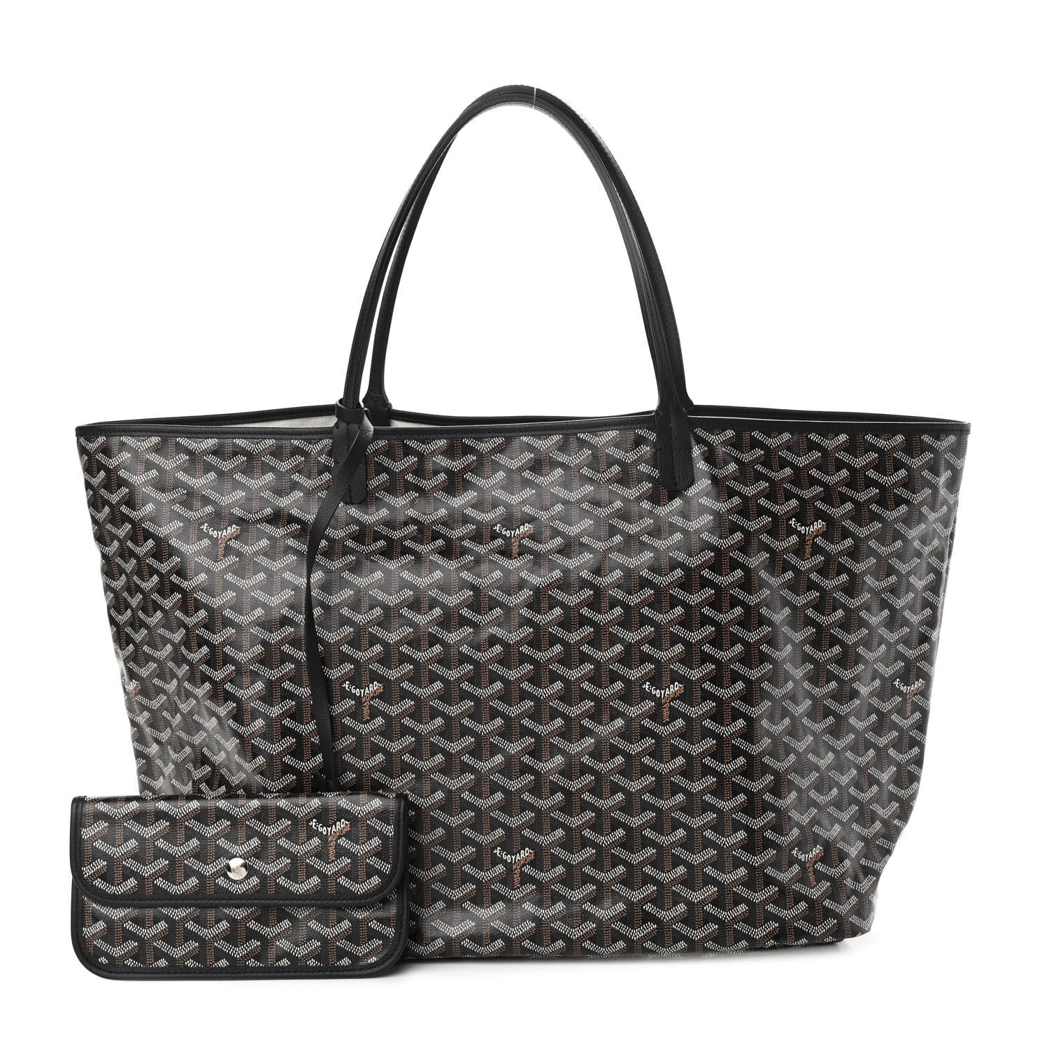 Goyard Goyardine Saint Louis GM Black 1 of 12