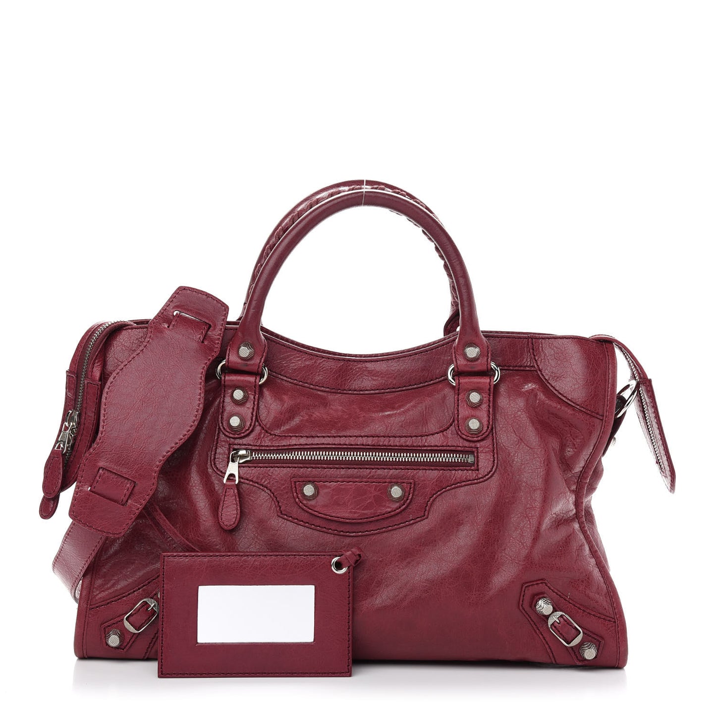 Agneau Giant 12 Rose Gold Hardware City Cassis