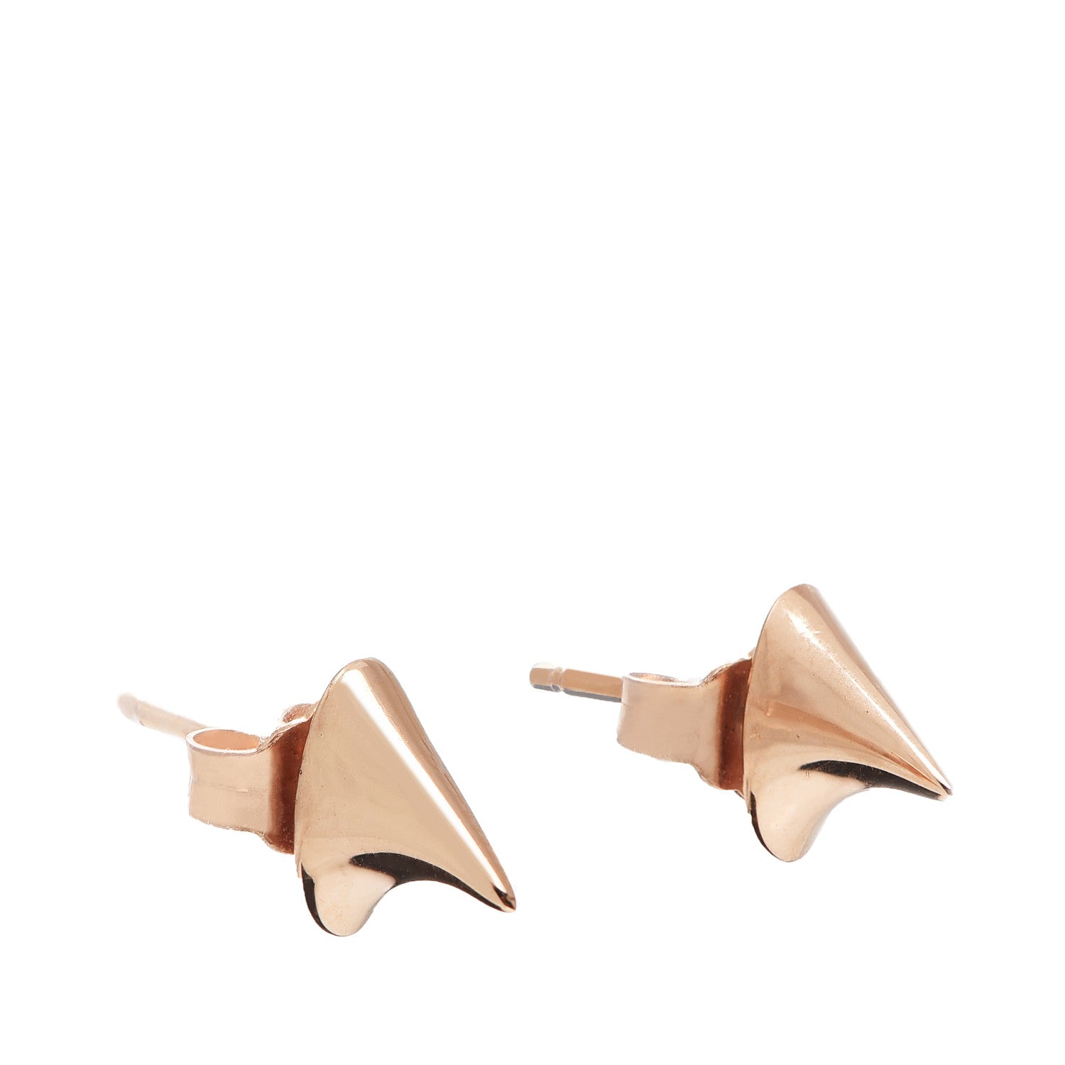 Anita Ko 14K Rose Gold Thorn Stud Earrings 1 of 5
