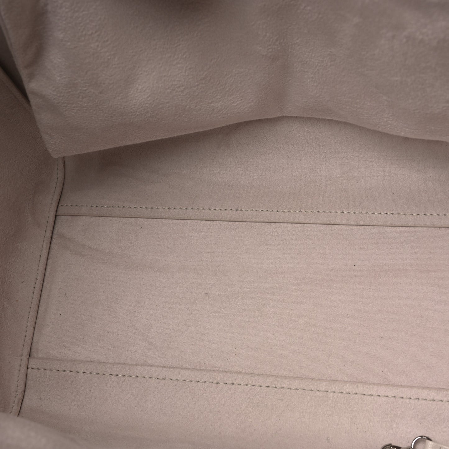 Caviar Medium Studded Deauville Tote Ivory