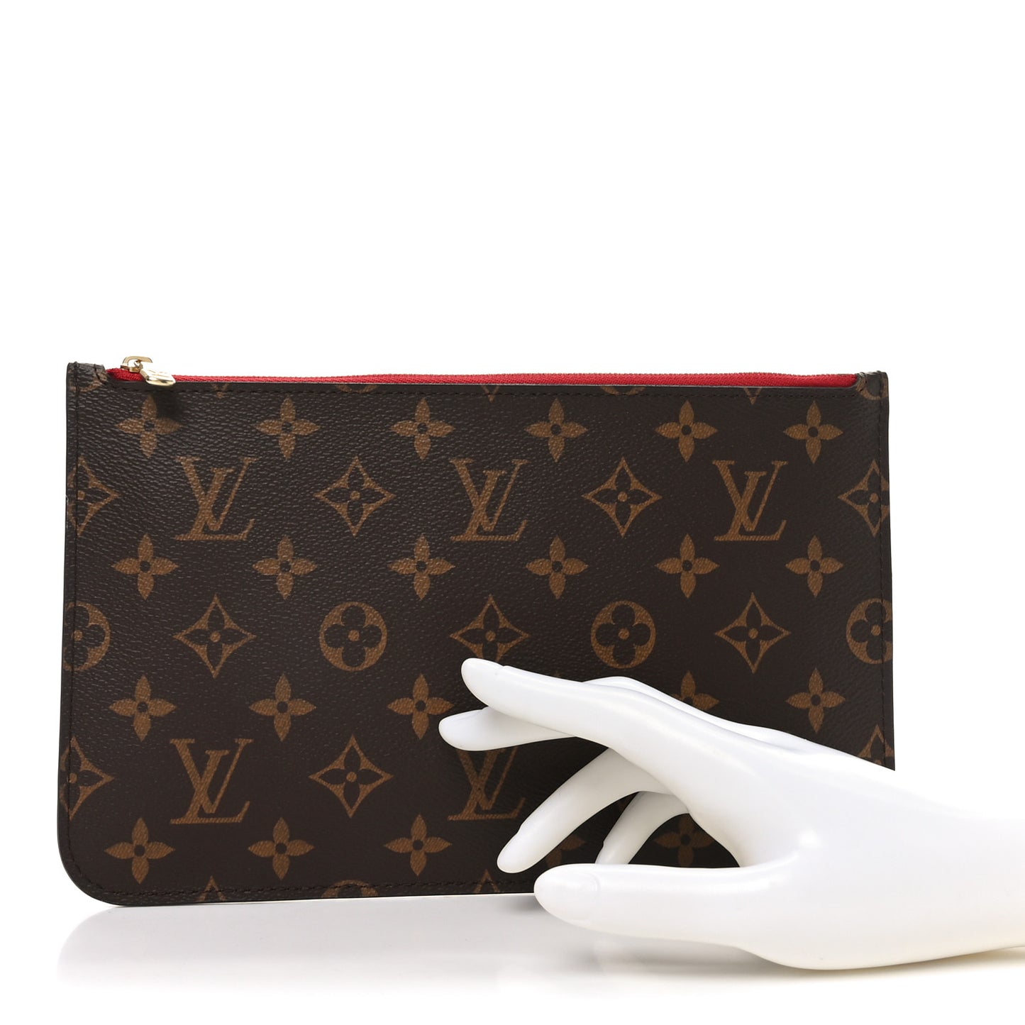 Monogram Neverfull MM GM Pochette Cherry