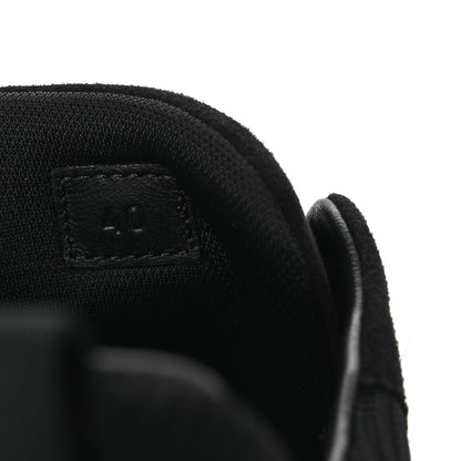 Hermes Textured Mesh Suede Goatskin Bouncing Sneakers 40 Black 10 of 11