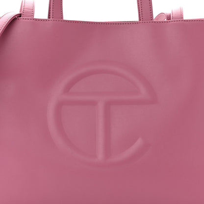 Telfar Vegan Leather Medium Shopping Bag Corned Beef 8 of 12