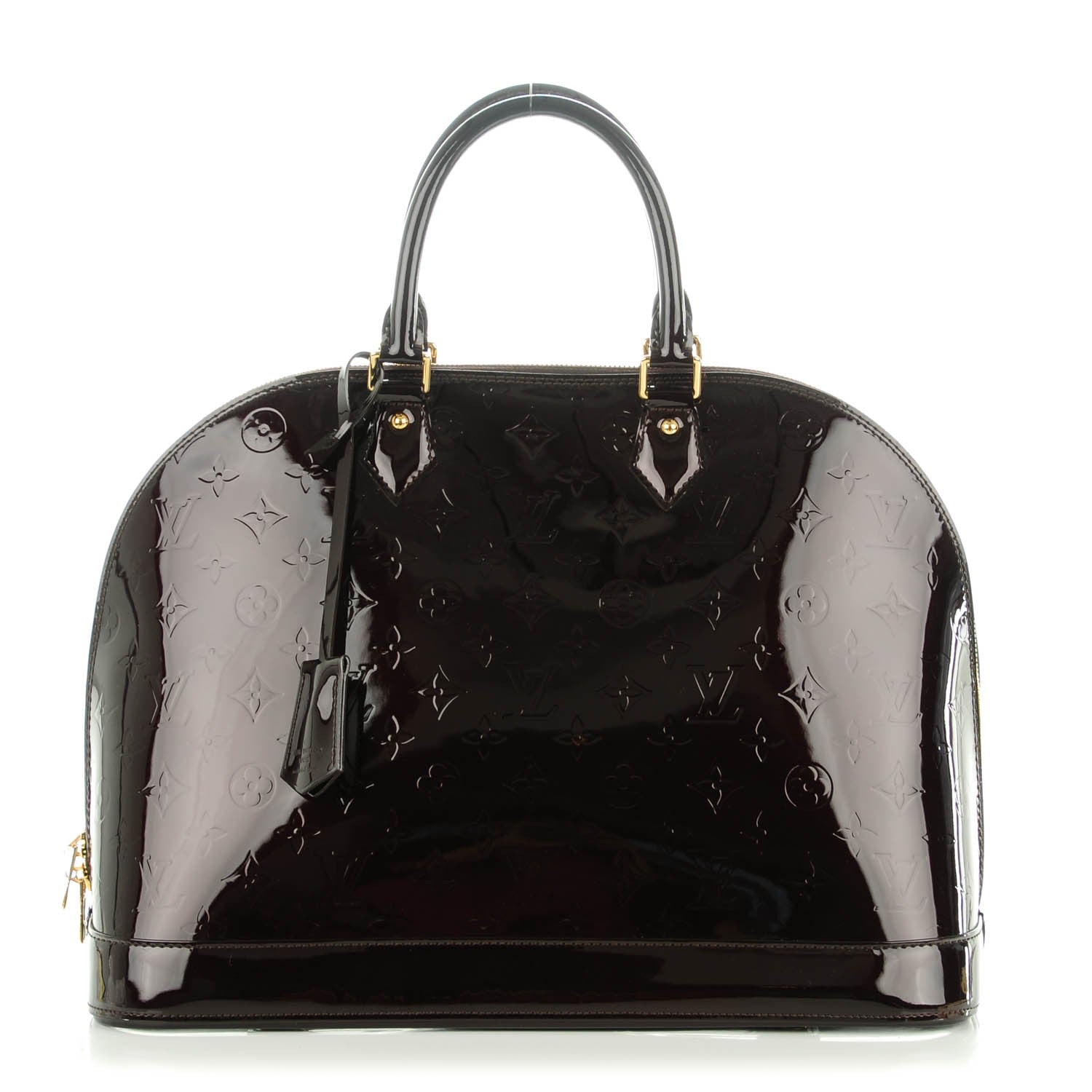 Louis Vuitton Vernis Alma GM Amarante 1 of 7