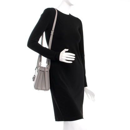 Saint Laurent Grained Calfskin Topstich Baby Sac De Jour Fog 2 of 7