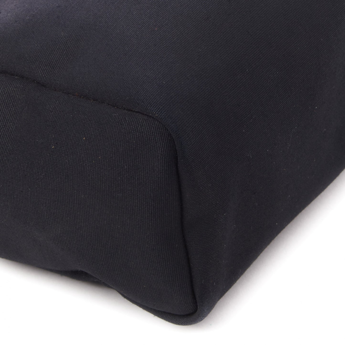 Toile Vache Calfskin Herbag PM 30 Black Natural