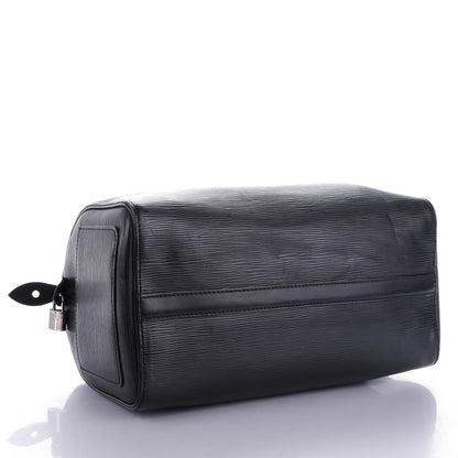 Louis Vuitton Epi Speedy 30 Black 4 of 8