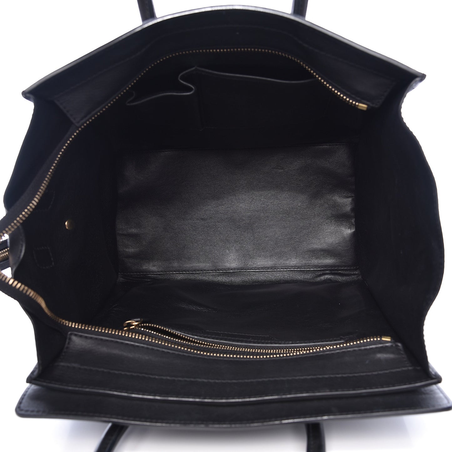 Smooth Calfskin Mini Luggage Black