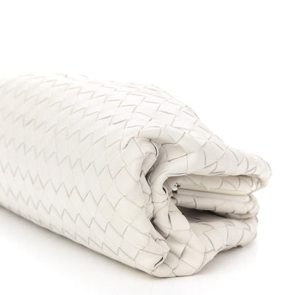 Bottega Veneta Nappa Maxi Intreccio The Pouch Oversized Clutch Plaster 9 of 9