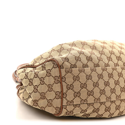 Gucci Monogram Medium Sukey Tote Dark Brown 9 of 10