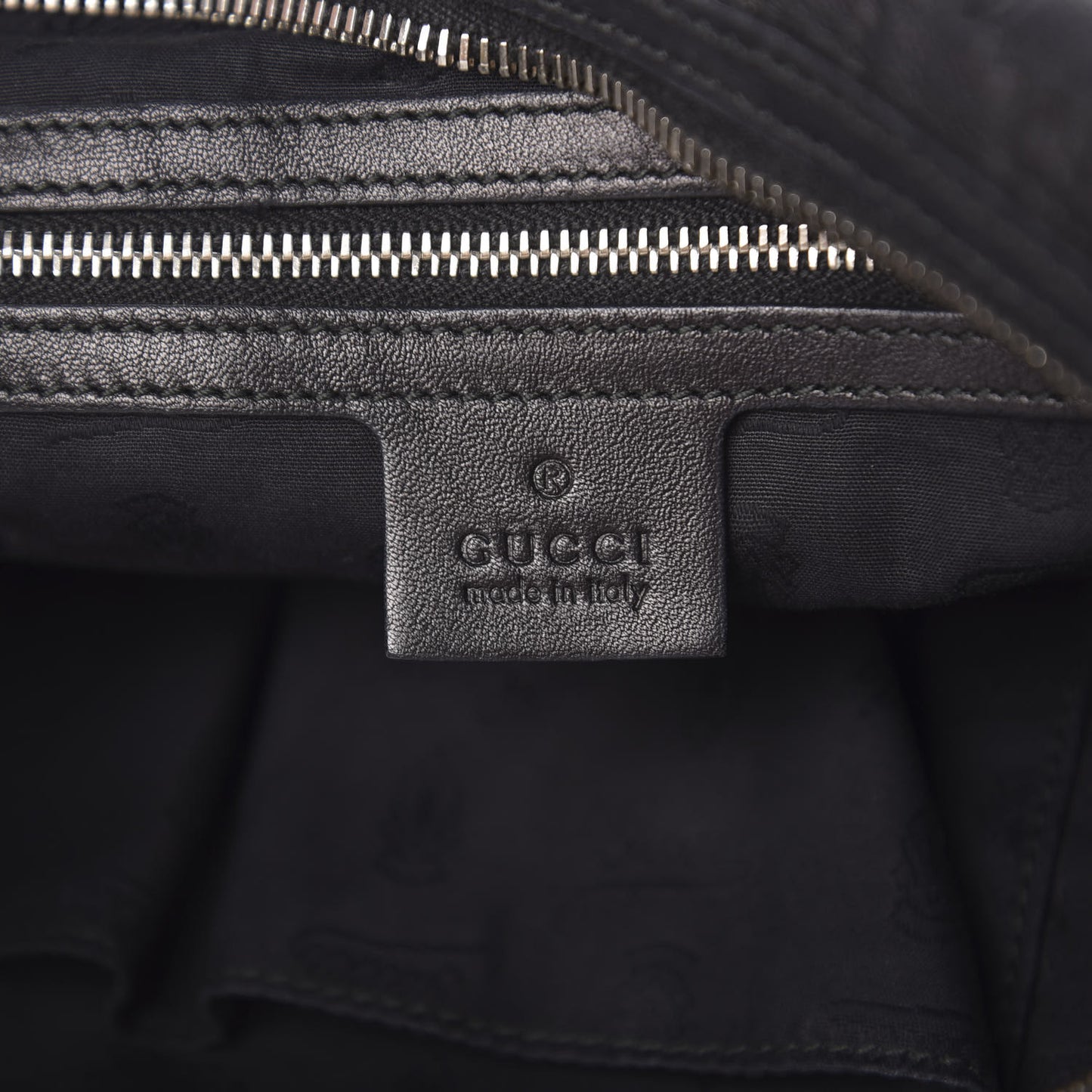 Guccissima Large GG Twins Hobo Black