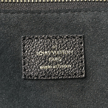 Louis Vuitton Empreinte Monogram Giant Neverfull MM Black Beige 7 of 11