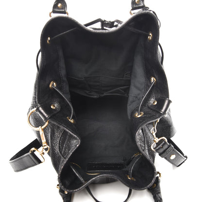 Balenciaga Agneau Giant 12 Gold Hardware Pompon Black 5 of 8