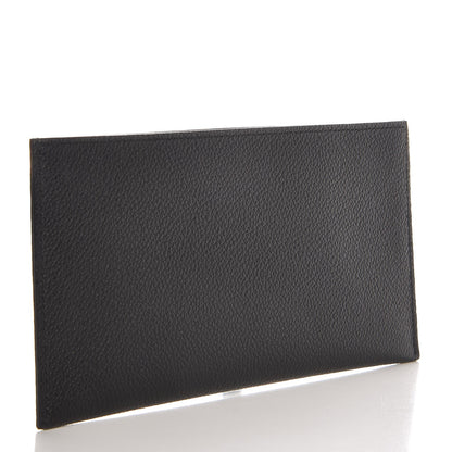 Louis Vuitton Calfskin Felicie Chain Wallet Card Holder Insert Black 3 of 6
