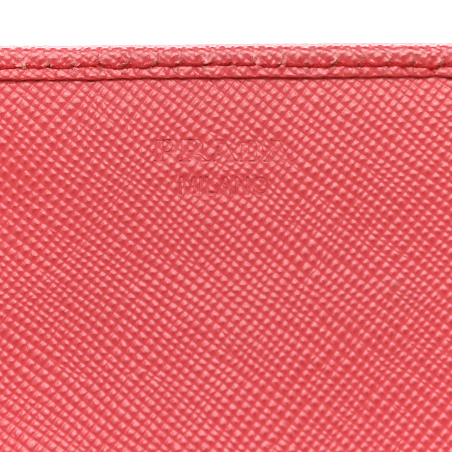 Saffiano Metal Continental Flap Wallet Peonia