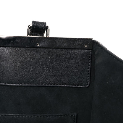 Fendi Vitello Elite Bi Color 3Jours Tote Argento Black 17 of 28