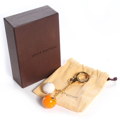 Louis Vuitton Halloween Jack and Lucie Key Cles Orange 5 of 5