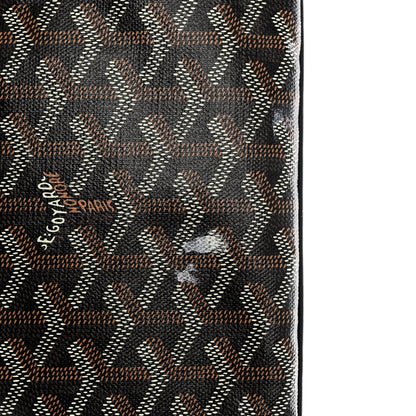 Goyard Goyardine Senat Pochette PM Black Gold 9 of 10