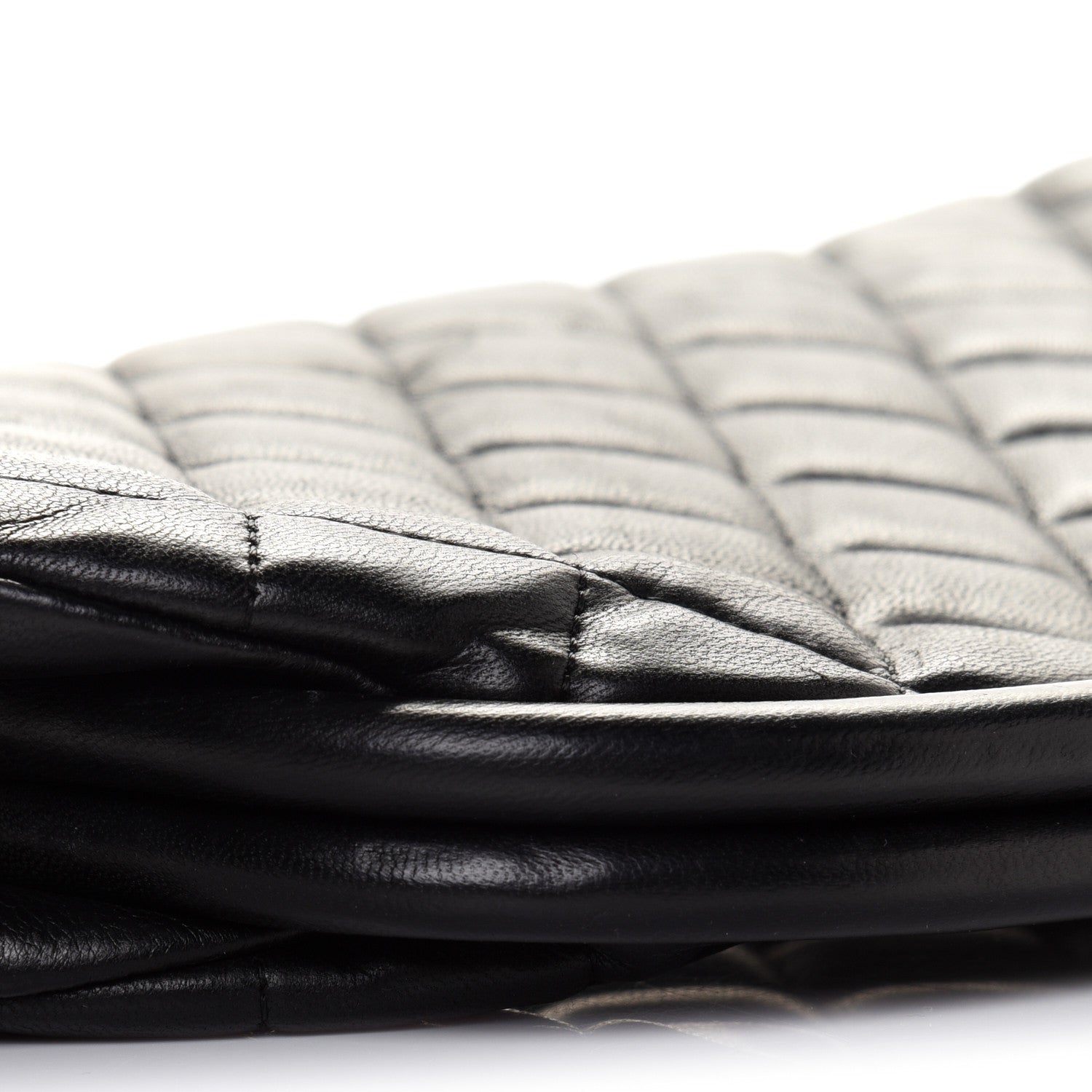 Chanel Lambskin Quilted Timeless Clutch Black 11 of 13