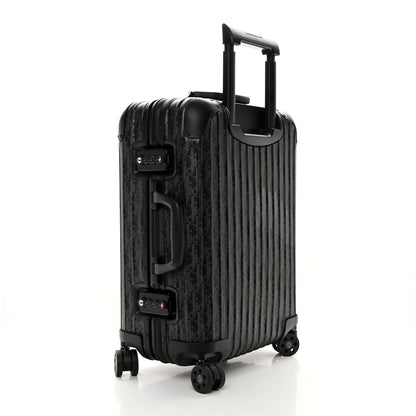 Christian Dior X RIMOWA Aluminum Gradient Cabin Luggage Black Multi 2 of 13