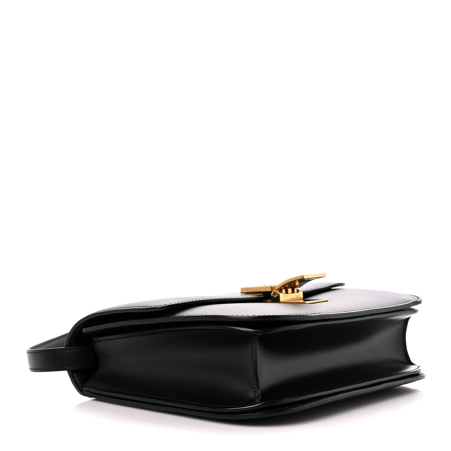 Celine Box Calfskin Medium Classic Box Flap Bag Black 4 of 10