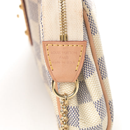 Louis Vuitton Damier Azur Eva Clutch 6 of 10