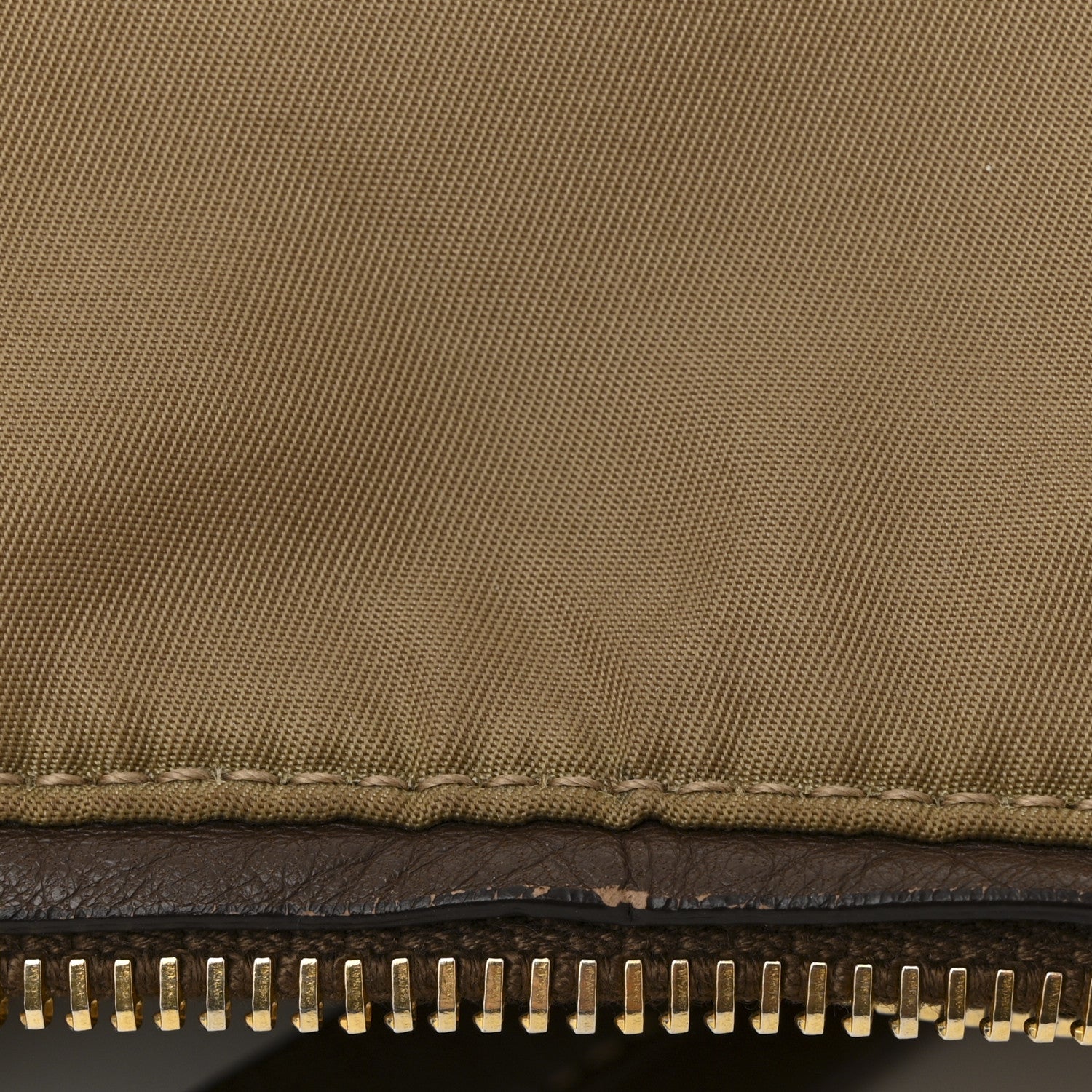 Prada Tessuto Nylon Vitello Daino Satchel Tabacco 12 of 12