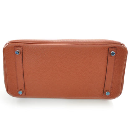 Hermes Taurillon Clemence Birkin 30 Red 5 of 10