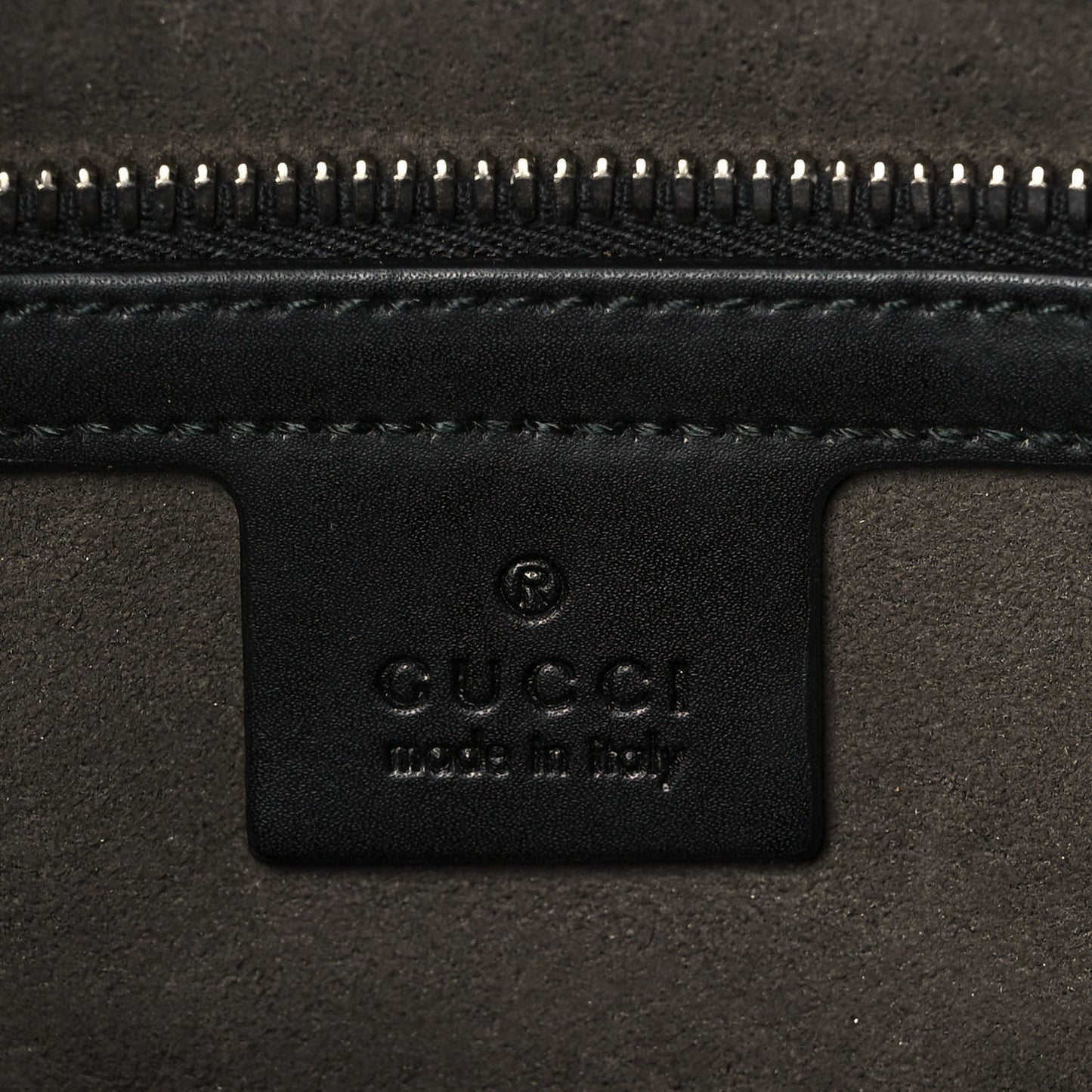 GG Supreme Monogram Eden Briefcase Black