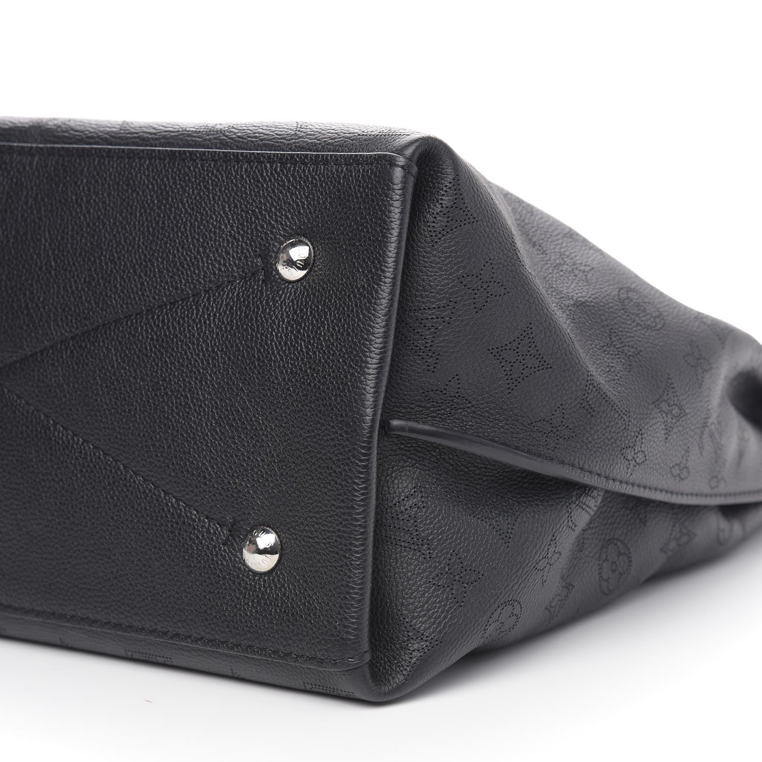 Louis Vuitton Mahina Carmel Hobo Black 8 of 9